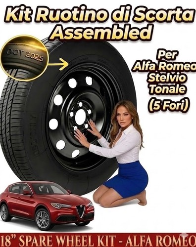 Ruotino scorta per - 18”,