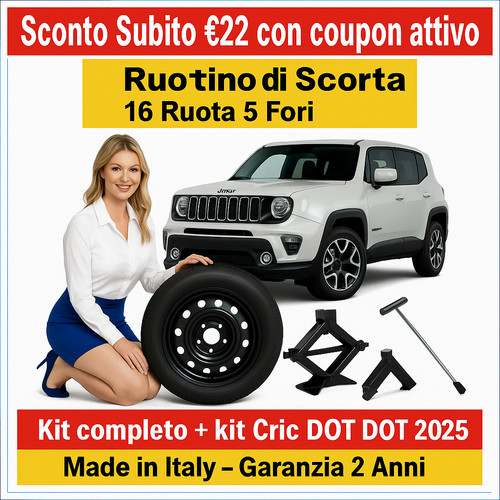 Ruotino scorta 16 ruota - di,