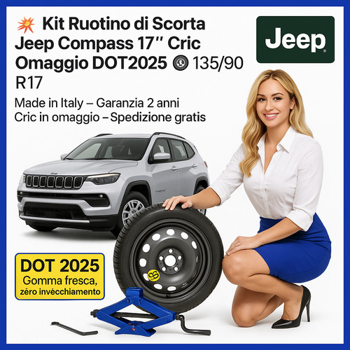 Ruotino scorta jeep - scorta,