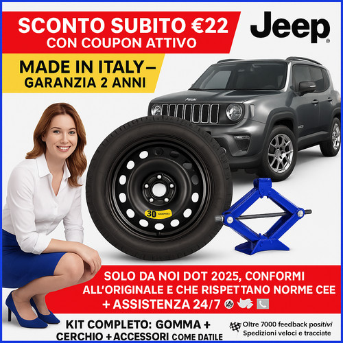 Ruotino scorta jeep - di,