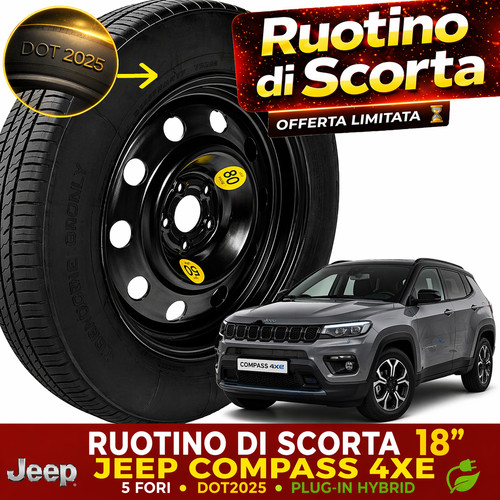 Ruotino scorta jeep - ruotino, di